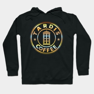 TARDIS COFFEE GOLDEN LABEL Hoodie